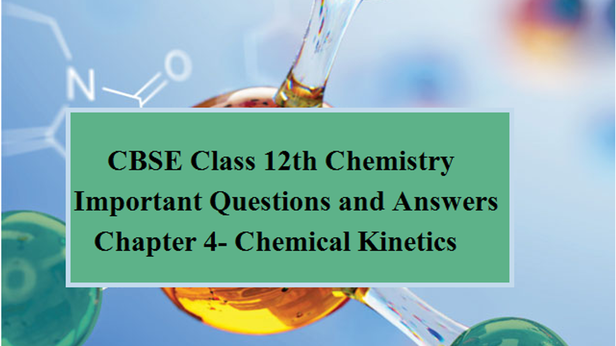 how to solve chemical kinetics questions